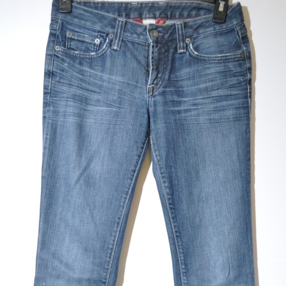 Lucky Brand wide leg bootcut blue jeans - Picture 4 of 5
